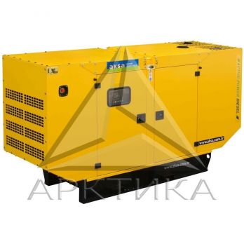 Дизельный генератор Aksa APD125A в кожухе