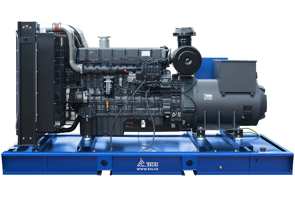 Дизель генератор на шасси c АВР 300 кВт ТСС ЭД-300-Т400-2РКМ5