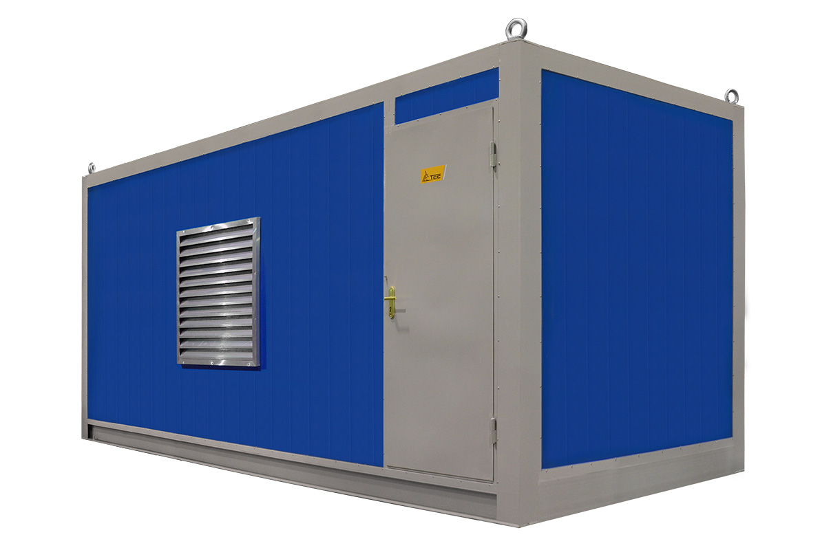 Дизельный генератор в контейнере с АВР 400 кВт ТСС АД-400С-Т400-2РНМ5