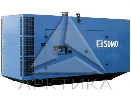 Дизельный генератор SDMO V700C2 в кожухе с АВР